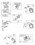 AlternatorsMisc Electrical Diagram and Parts List for 401415-0146-99  Briggs and Stratton Engine